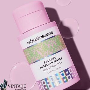 New! refreshments Radiant Micellar Water Makeup Remover